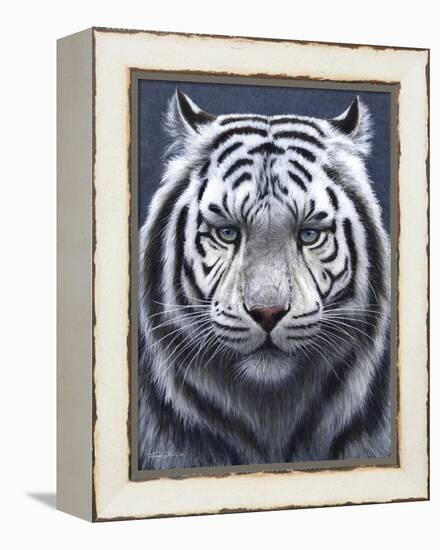 White Tiger Ghost-Jeremy Paul-Framed Premier Image Canvas