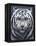 White Tiger Ghost-Jeremy Paul-Framed Premier Image Canvas