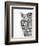 White Tiger-Design Fabrikken-Framed Photographic Print