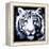 White Tiger-null-Framed Stretched Canvas