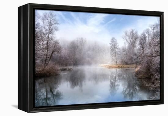 White Transformation-Philippe Sainte-Laudy-Framed Premier Image Canvas