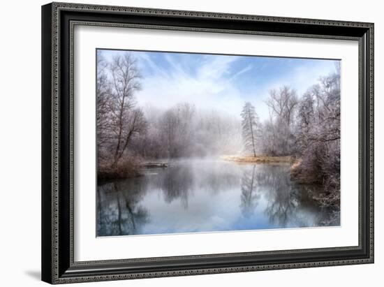 White Transformation-Philippe Sainte-Laudy-Framed Photographic Print