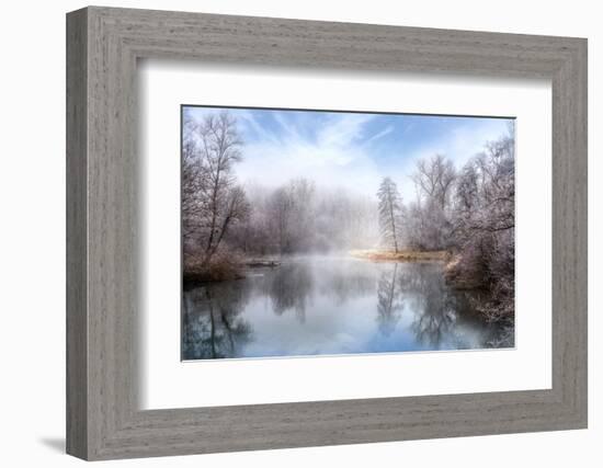 White Transformation-Philippe Sainte-Laudy-Framed Photographic Print