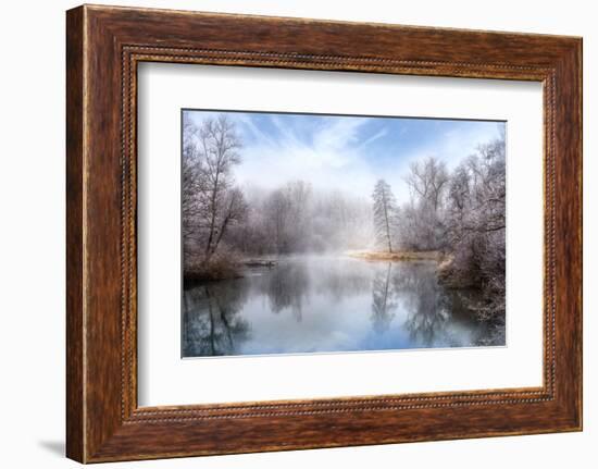 White Transformation-Philippe Sainte-Laudy-Framed Photographic Print