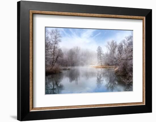 White Transformation-Philippe Sainte-Laudy-Framed Photographic Print