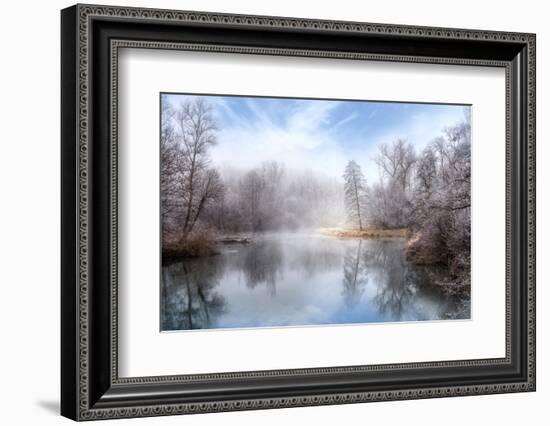 White Transformation-Philippe Sainte-Laudy-Framed Photographic Print