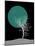 White Tree and Big Moon-Jasmine Woods-Mounted Art Print