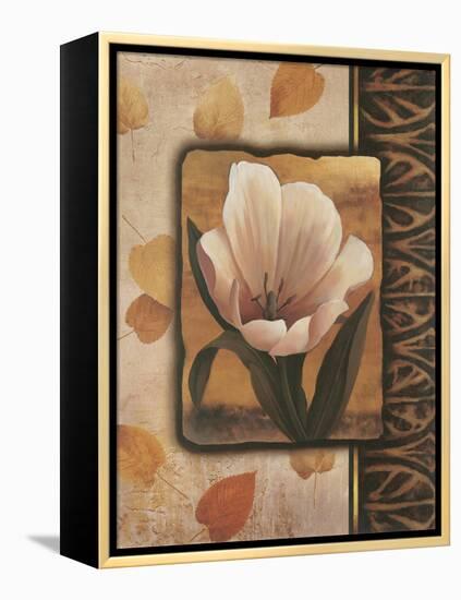 White Tulip-TC Chiu-Framed Stretched Canvas