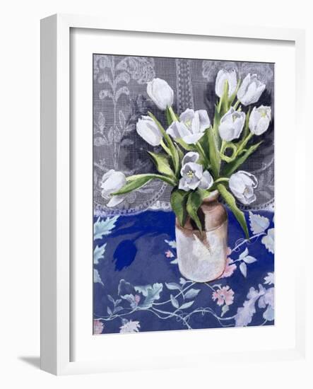 White Tulips, 1994-Cristiana Angelini-Framed Giclee Print