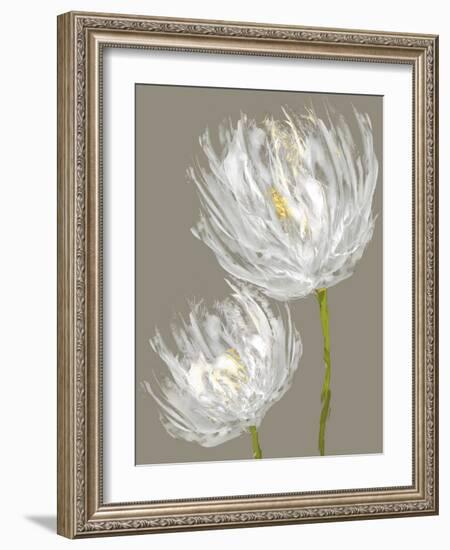 White Tulips II-Vanessa Austin-Framed Art Print