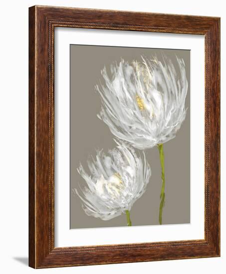 White Tulips II-Vanessa Austin-Framed Art Print