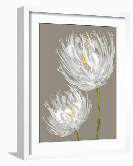 White Tulips II-Vanessa Austin-Framed Art Print