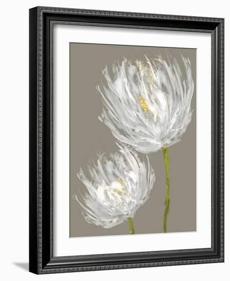 White Tulips II-Vanessa Austin-Framed Art Print