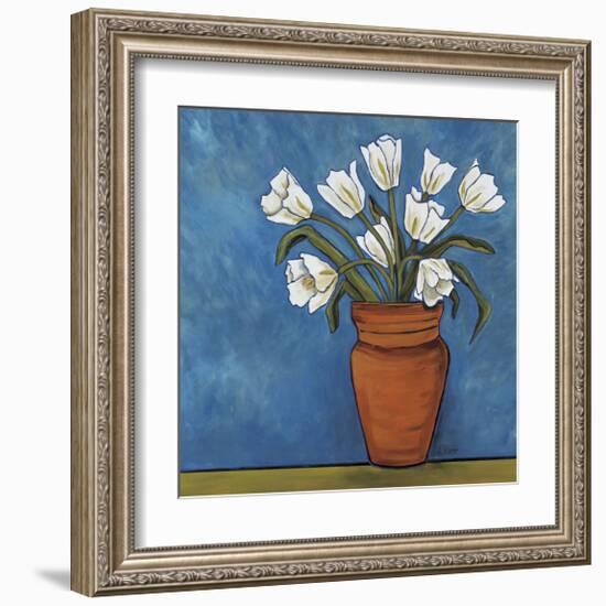 White Tulips-Ann Parr-Framed Giclee Print