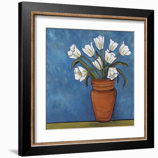 White Tulips-Ann Parr-Framed Giclee Print