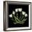 White Tulips-Magda Indigo-Framed Photographic Print