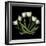 White Tulips-Magda Indigo-Framed Photographic Print