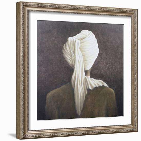 White Turban, 2005-Lincoln Seligman-Framed Giclee Print