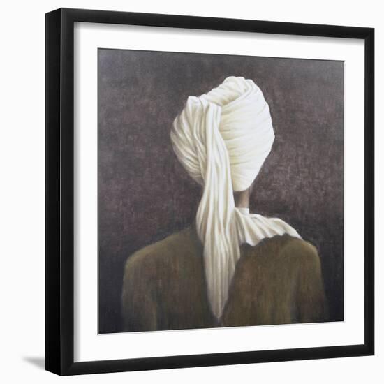 White Turban, 2005-Lincoln Seligman-Framed Giclee Print