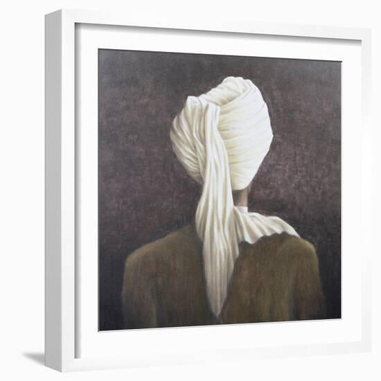 White Turban, 2005-Lincoln Seligman-Framed Giclee Print