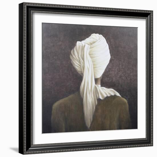 White Turban, 2005-Lincoln Seligman-Framed Giclee Print