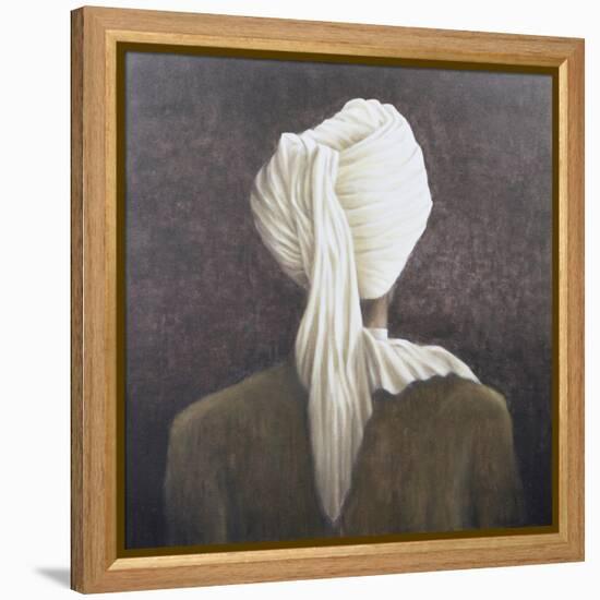 White Turban, 2005-Lincoln Seligman-Framed Premier Image Canvas