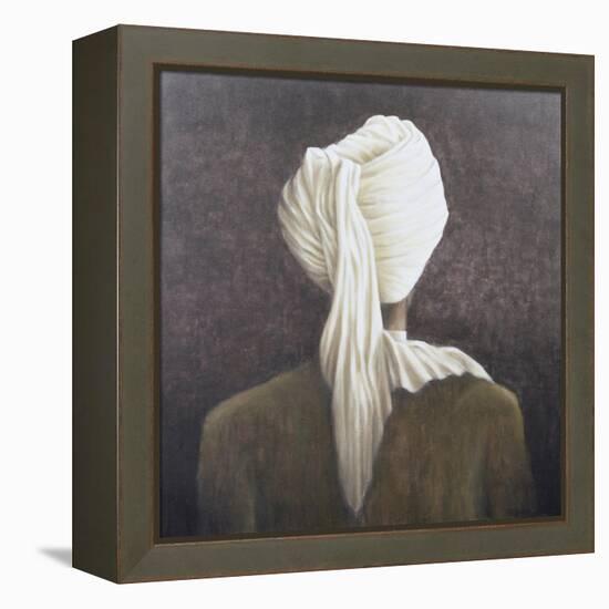 White Turban, 2005-Lincoln Seligman-Framed Premier Image Canvas