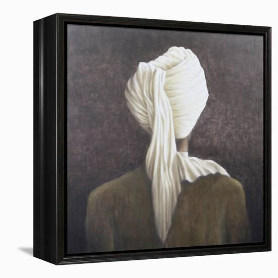 White Turban, 2005-Lincoln Seligman-Framed Premier Image Canvas