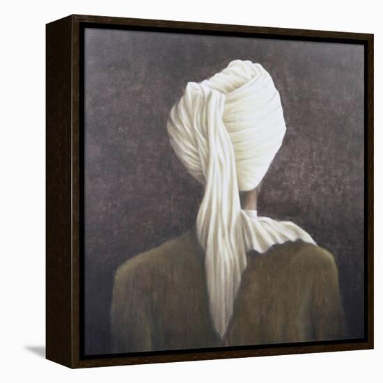 White Turban, 2005-Lincoln Seligman-Framed Premier Image Canvas