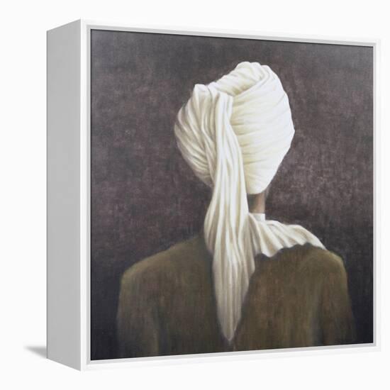 White Turban, 2005-Lincoln Seligman-Framed Premier Image Canvas