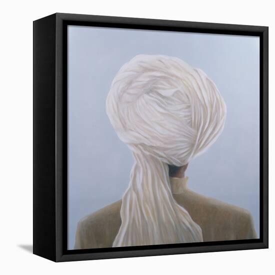 White Turban-Lincoln Seligman-Framed Premier Image Canvas