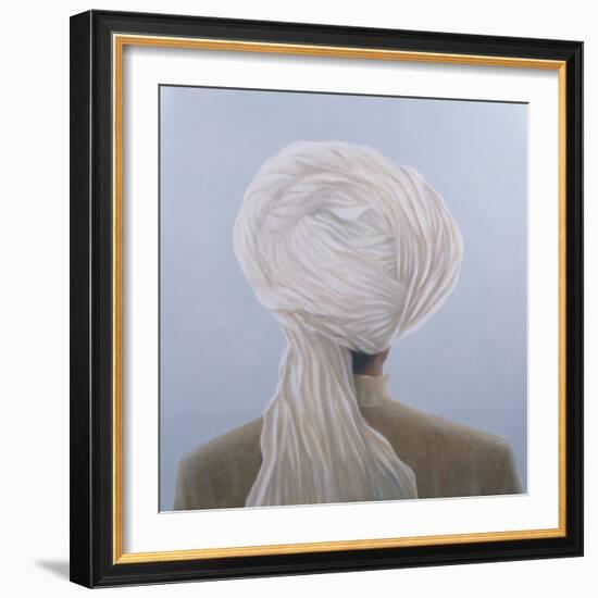 White Turban-Lincoln Seligman-Framed Giclee Print