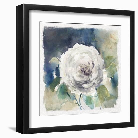 White Washed Rose-Carol Robinson-Framed Art Print