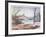 White Water in a small town-Dwight Baird-Framed Limited Edition