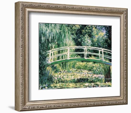 White Water Lilies-Claude Monet-Framed Art Print