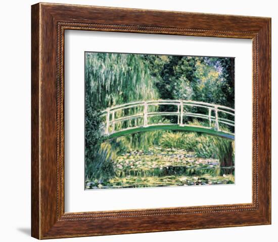 White Water Lilies-Claude Monet-Framed Art Print