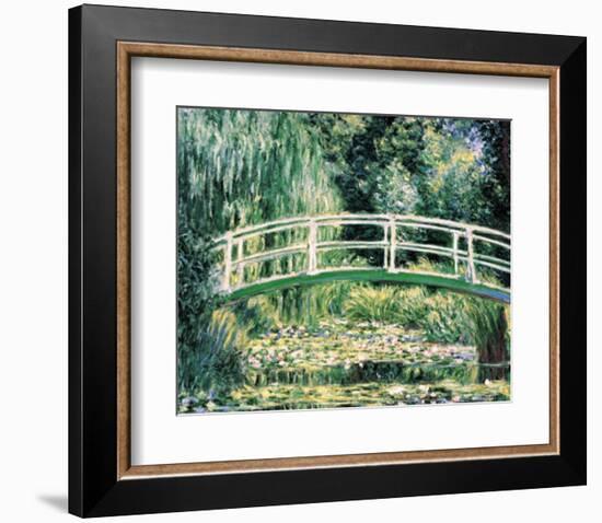 White Water Lilies-Claude Monet-Framed Art Print