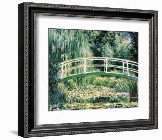 White Water Lilies-Claude Monet-Framed Art Print