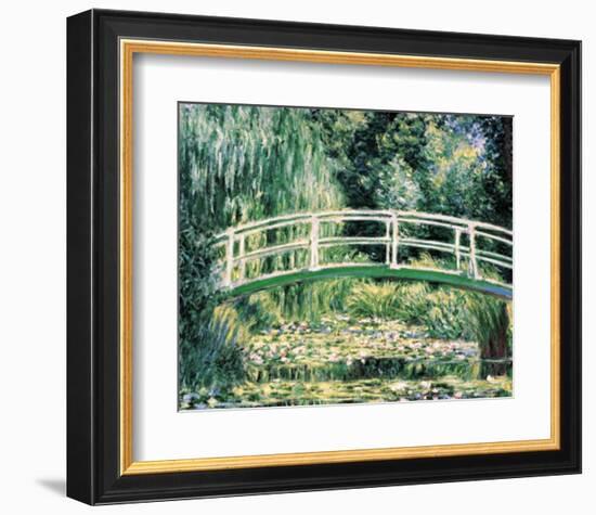 White Water Lilies-Claude Monet-Framed Art Print