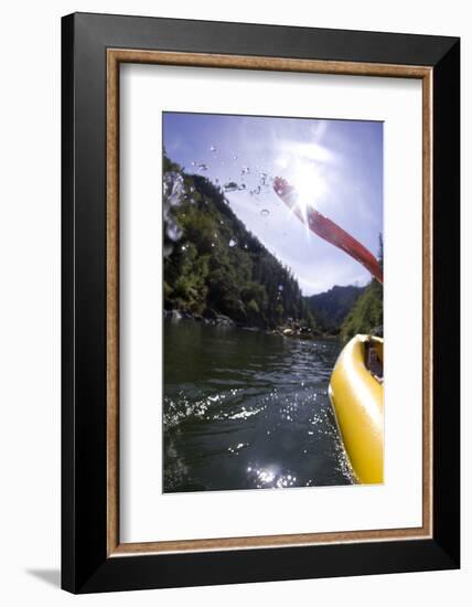 White Water Rafting Along the Wild and Scenic Rogue River in Southern Oregon-Justin Bailie-Framed Photographic Print