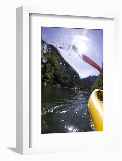 White Water Rafting Along the Wild and Scenic Rogue River in Southern Oregon-Justin Bailie-Framed Photographic Print