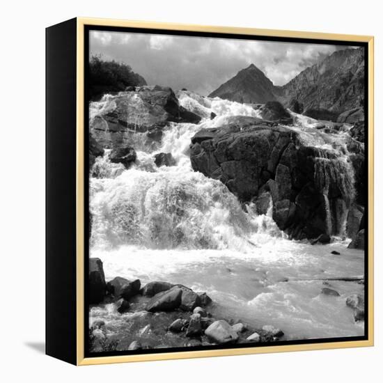 White Water-null-Framed Premier Image Canvas