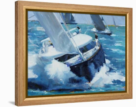 White Water-Curt Crain-Framed Stretched Canvas