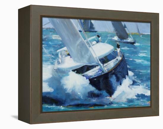 White Water-Curt Crain-Framed Stretched Canvas