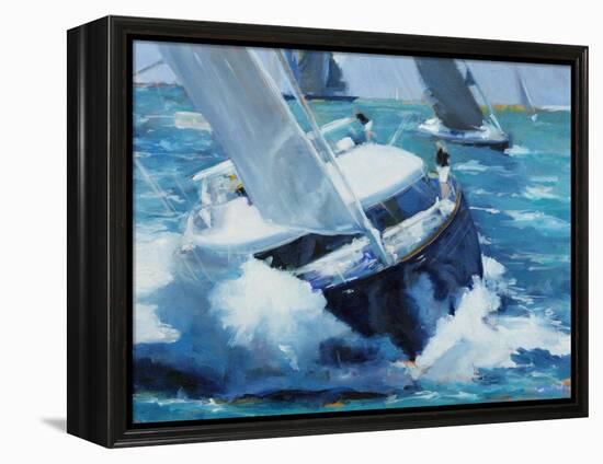 White Water-Curt Crain-Framed Stretched Canvas