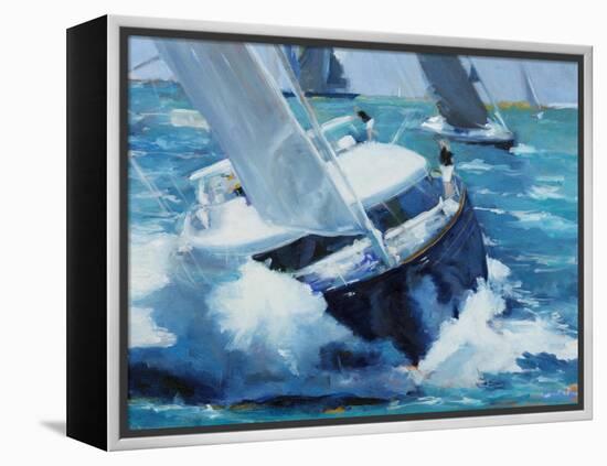 White Water-Curt Crain-Framed Stretched Canvas