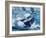 White Water-Curt Crain-Framed Art Print