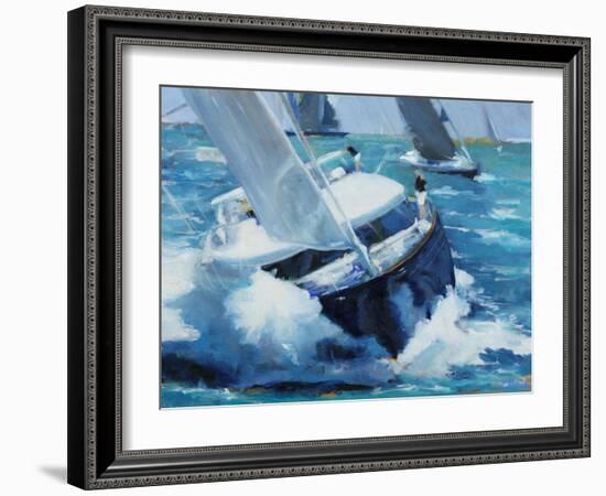 White Water-Curt Crain-Framed Art Print