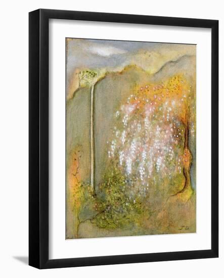 White Whisteria, 2001-Jane Deakin-Framed Giclee Print