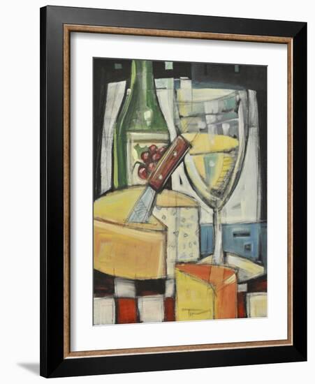 White Wine and Cheese-Tim Nyberg-Framed Premium Giclee Print